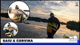 2º DIA PEGUEI MINHA PRIMERA CORVINA COM ISCA ARTIFICIAL #pescaria