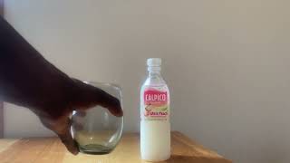 Calpico White Peach Taste Test and Review #calpico #rating #drink #fup