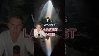 World's LARGEST CAVE 😵 #shorts