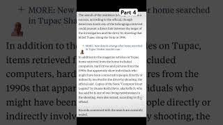 Vegas home raided in connection with Uncle of rumored Tupac killer pt4 #ytshorts #tupac #tupacshakur