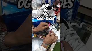 How to lace ogyi shoes with unique style not chapri🔥