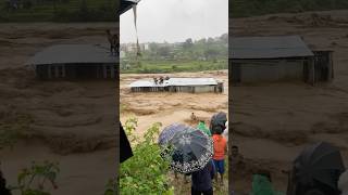 Dangerous Floods of Nepal 😱😳😩#shortsvideo