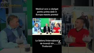 Medicul care a câștigat pentru prima dată în Europa Marele Premiu! P2 #fypシ #viral #doctor #românia