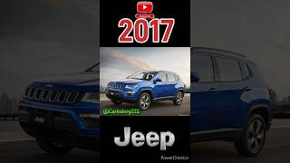 Evolution of Jeep Compass (2007-2025) #jeepcompass