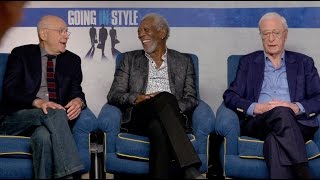 Morgan Freeman, Michael Caine y Alan Arkin hablan de 'Un Golpe con Estilo'