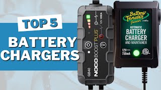 Best 5 Battery Chargers for cars, trucks and vans in 2023