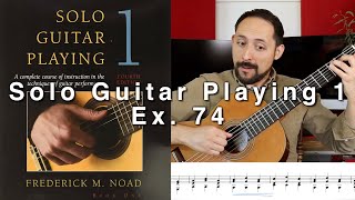 Solo Guitar Playing 1 - Ex. 74