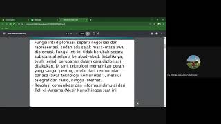 Diplomasi Kontemporer: Data, Teknologi dan Artifisial Intelejensi dalam Diplomasi di Era Digital