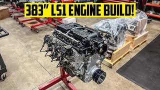 The COMPLETE Guide to Building an LS Engine!! - 383" LS1 Build | Part 3 | Bare Block to Long Block