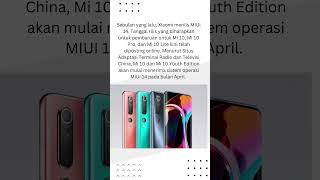 Mi 10, Mi 10 pro, Mi 10 Lite Update MIUI 14