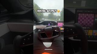 Trusting Tesla Autopilot FSD V12 😳 IMMEDIATE REGRET 🫨 DID YOU SEE IT??