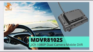 2CH 4G Dash Camera,Telematics Camera, Smart Dash Camera,Front view+Road View GPS 4G WIFI Dash camera