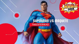 UNBOXING - Superman 1/6 DC Comic Maquette by Tweeterhead