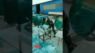 How to cut glass easily || demonstration of great work activities#amazingmachinaries