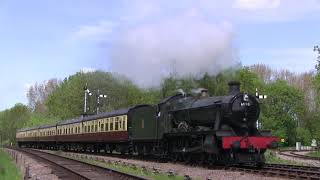 GWR Hall Class No.6990 'Witherslack Hall' southbound at Swithland [GCR 2018]