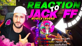 OP JACKK FREE FIRE MOBILE LEGEND MENA SERVER II DONT MISS THE REACTION