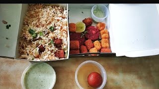 Behrouz Biryani | Jashna-e Subz Falafel Biryani With Kebab Platter | Review