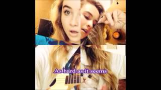 Sabrina Carpenter  The Middle Of Starting Over  Lyrics