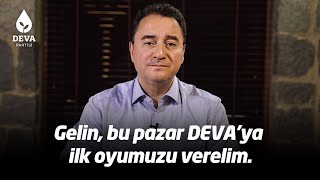 Gelin, bu pazar DEVA’ya ilk oyumuzu verelim #OylarDEVAolsun