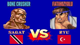 Street Fighter II': Champion Edition - BONE CRUSHER vs FATIHOZYOLU // FT5