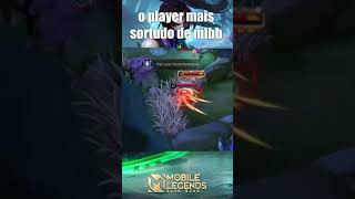 O MAIS SORTUDO ? MOBILE LEGENDS MELHORES JOGADAS HIGHLIGHTS SAVAGE MOMENT #SHORTS #MLBB