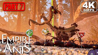 EMPIRE OF THE ANTS Gameplay Walkthrough Part 7 FULL GAME (4K 60FPS) No Commentary