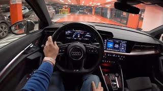 Audi S3 Sportback Night POV DRIVE (310HP)