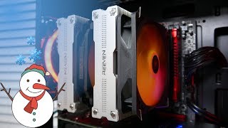 MY FAVORITE DUAL TOWER CPU COOLER? (Reeven Okeanos CPU Cooler Review)