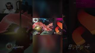 Cat disrubting a game of Overwatch #shorts