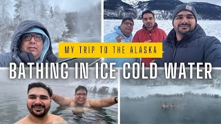 Insane Ice Bath —Bathing in -20℃ Temperature—Canadian Yukon Territory