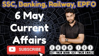 (CA#36) 06 May 2020 by Exam101Daily Current Affairs in Hindi for SSC,EPFO, BANK, RAILWAYS, UPSC