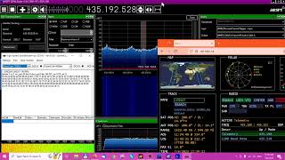 LEDSAT Satellite Decode over Chile with SDR# and S.A.T.  NORAD 49069