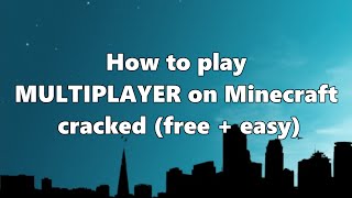 How to play on cracked minecraft servers