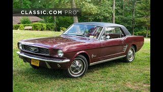 CLASSIC.COM Pro -  1966 Ford Mustang - Walk around + Engine running