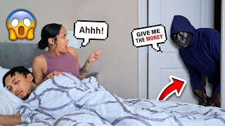 STRANGER IN HOUSE PRANK ON WIFE! *WENT TOO FAR*