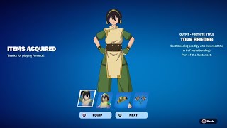 COMMENT AVOIR LE SKIN AVATAR "TOPH BEIFONG" GRATUITEMENT sur FORTNITE SAISON 2 !