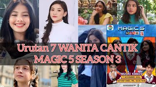 Deretan PEMAIN WANITA TERCANTIK #magic5season3 #indosiar #m5 #viralvideo