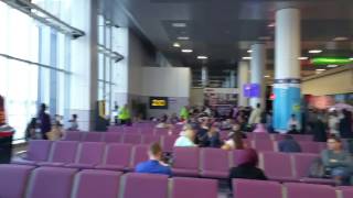 Manchester airport terminal two Virgin V Room lounge July 2017