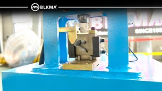 BLKMA® HVAC Duct TDF Clip cutter/ TDF Flange Clip cutting machine/Hydraulic TDF Clip cutting machine