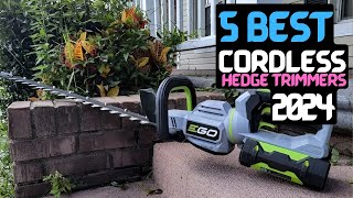 Best Cordless Hedge Trimmer of 2024 | The 5 Best Hedge Trimmers Review