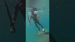 😱 Amazing Spearfishing for Bluefish 🎥 #spearfishing #travel #ψαροτουφεκο #travelgreece #gopro11