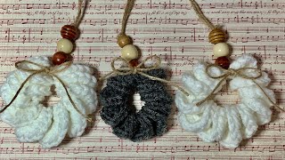 Easiest Crochet Ornament Ever! Make In Under 10 minutes/Quick Christmas Crochet