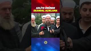 Mahmut Efendi Cemaati, adliye önünde konuştu: Algı operasyonu