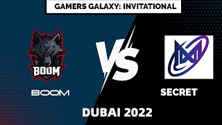 Dota 2 Live [ ENG ] | Boom vs Nigma| Lower Bracket Finals ||  Invitational Series Dubai 2022