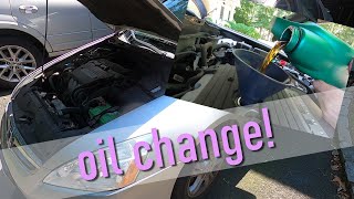 Changing the oil in a 2006 Honda Accord