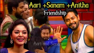 💖Aari + Sanam + Anitha friendship 💖 BB4