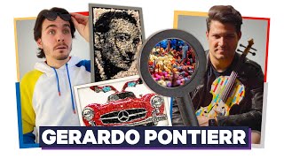 ¡Un Artista Mexicano que pinta con ladrillos de LEGO!  🎨 | Gerardo Pontiérr En Entrevista