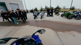 Riding a NEW R1 To Superbike Meet in TEXAS!