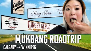 Best Nepalese Food in Regina, SK! Eating and Driving through the Canadian Prairies