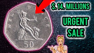 Top 1 Most Valuable UK 50 new Pence 2007 Coins Worth A BIG MONEY 💰 / That Could Make You Rich!